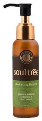 Soultree Revitaliserende Haarolie met Aamla en Brahmi 120 ml