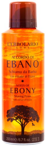 L'Erbolario Acorde Ebony Scheerschuim 200 ml