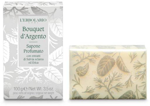 L'Erbolario Bouquet d'Argento Geparfumeerde Zeep 100 gr