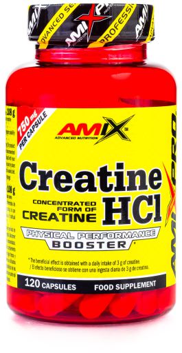 Amix Creatine HCI-supplement 750 mg 120 capsules