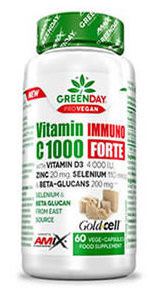 Greenday&reg; Proveg vitamine C 1000 Immuno Forte 60 capsules