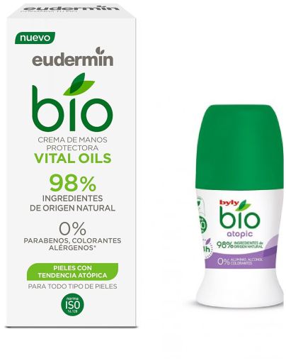Eudermin Beschermende handcr&egrave;me + Roll-on deodorant