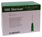 Sterican groene naalden 25x8 mm 1 100 stuks
