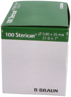 Sterican groene naalden 25x8 mm 1 100 stuks