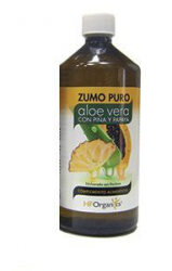 Herbofarm Puur Alo&euml; vera sap Ananas en Papaja 1 L