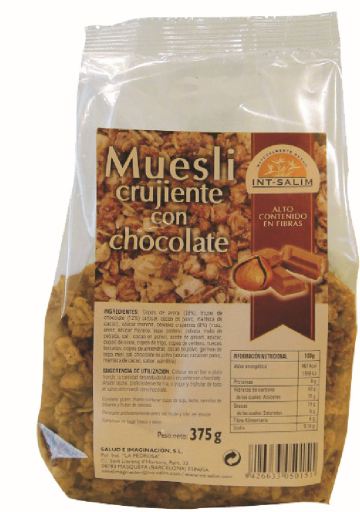 Crunchy Muesli Met Chocolade 375 gr