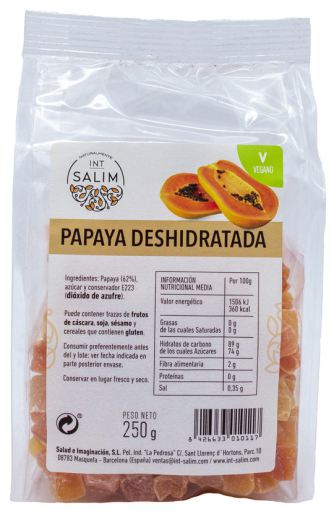 Gedehydrateerde Papaja 250 gr