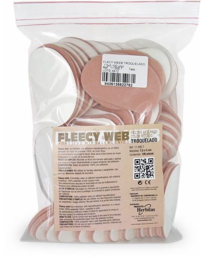 Herbi Feet Fleecy Web Die Cut Vilt 100 stuks