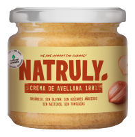 Natruly Biologische Hazelnoot Cr&egrave;me Cacao & Hazelnoten 300 gr