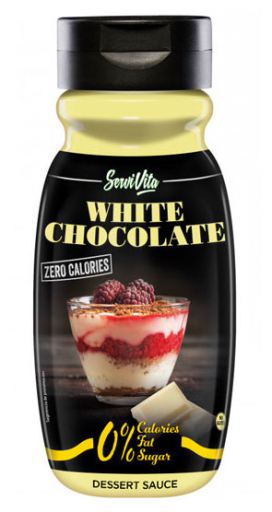 Servivita Witte Chocolade 0% Calorie Siroop 320 ml