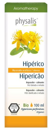 Physalis Biologische Sint Janskruid Plantaardige Olie 100 ml
