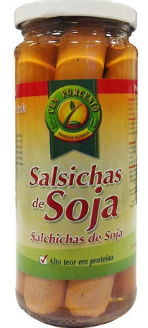Cem Porcento Groente Worst Soja Pot 390 gr