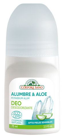 Corpore Sano Deodorant Roll on Alum Aloe Ecologisch 75 ml