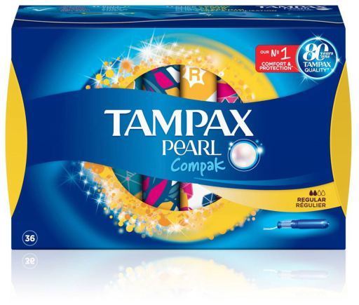 Tampax Compak Pearl Regular Tampon