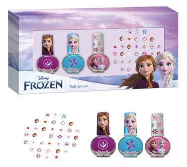 Frozen Set voor Nagels 4 Stuks