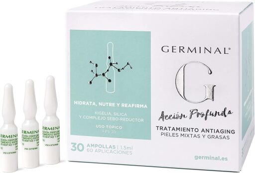 Germinal Deep Action Anti-aging behandeling SPF 30 30 ampullen
