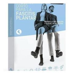 Korte sok Plantaire fasciitis Zwart Klein