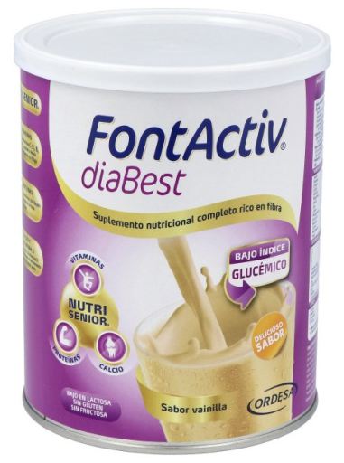 Ordesa Fontactiv Diabest Vanille 400 gr