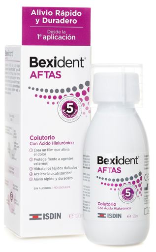 Isdin Bexident Aften Mondwater 120 ml