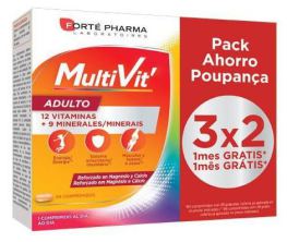 Fort&eacute; Pharma Energy Multivit Volwassenen Multivitamine Complex 84 tabletten