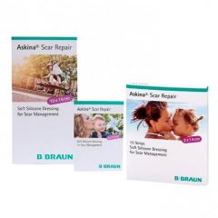 Askina Scar Repair Siliconen Vel 2x14 cm 15 st