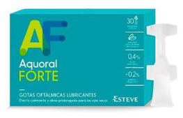Esteve Aquoral Forte Smerende Oogdruppels 30 Enkele Doses