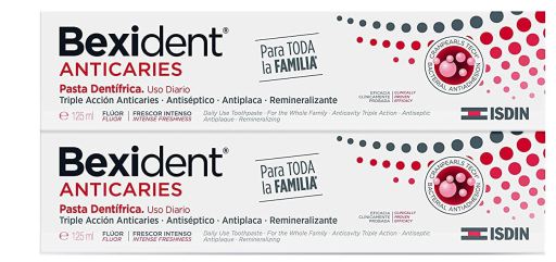 Isdin Bexident Anticari&euml;s Tandpasta 2 x 125 ml