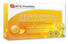 Propolis Honing om de keel te verzachten Citroensmaak 24 zuigtabletten