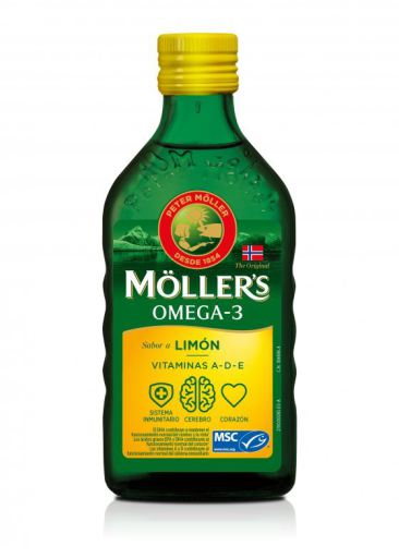 Kabeljauwleverolie Citroensmaak 250 ml