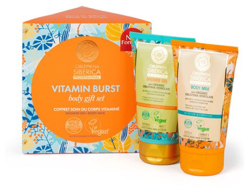 Natura Siberica Vitamin Burst Lichaamsset 2 Stuks