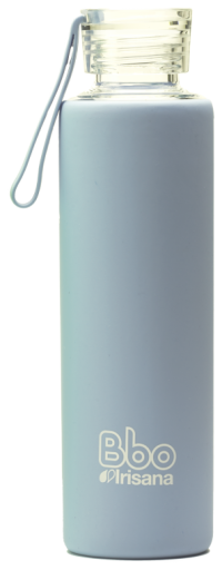 Irisana Bbo borosilicaatfles met siliconen 550 ml