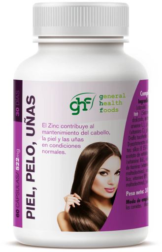 GHF Huid, Haar en Nagels 60 Capsules 522 mg