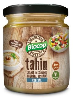 Biocop Geroosterde Hele Tahin Met Zout 225 gr