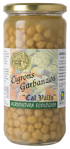 Cal Valls Biologische Kikkererwten 450 gr