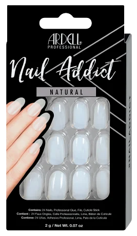 Nail Addict natuurlijke ovale kunstnagels