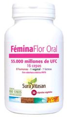 Fèmina Flor Oraal 55000 miljoen 30 capsules Fèmina Flor Oraal 55000 miljoen 30 capsules