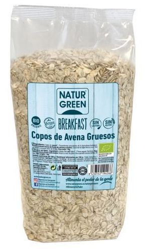 Naturgreen Bio Glutenvrije Dikke Havervlokken 1 kg