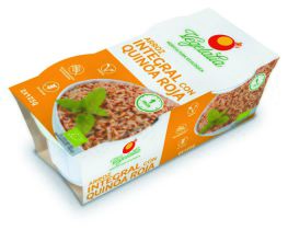 vegetalia Biologische Bruine Rijst Met Voorgekookte Rode Quinoa 2 x 125 gr