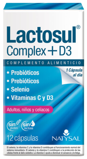 Natysal Lactosul Complex D3 20 Capsules