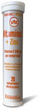 Vitamine C + Zink 500 mg 20 Tabletten