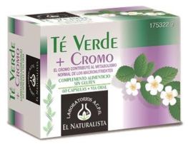 Groene thee met chroom 60 capsules