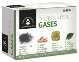 El Naturalista Digesnatur Gassen 650 mg x 48 Capsules
