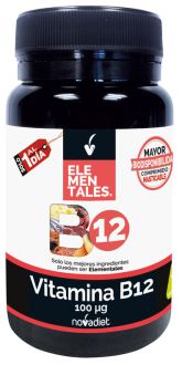 Novadiet Vitamine B12 100 mcg 120 Capsules