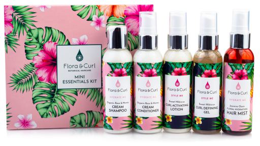 Flora Curl Mini Essentials-pakket