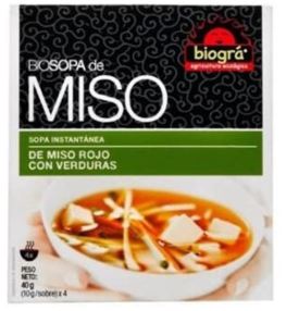 Miso Soep Met Groenten 4 x 40 gr