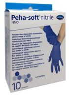 Zachte nitril fijne handschoenen P 10 stuks