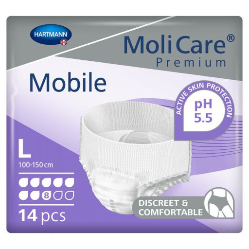 MoliCare Premium wegwerp incontinentie ondergoed 8 druppels 14 stuks