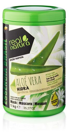 Real Natura Haarmasker Zonder Zout Alo&eacute; Vera Hydra 1 Kg
