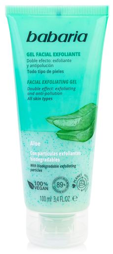 Babaria Alo&euml; Vera Exfoli&euml;rende Gezichtsgel 100 ml