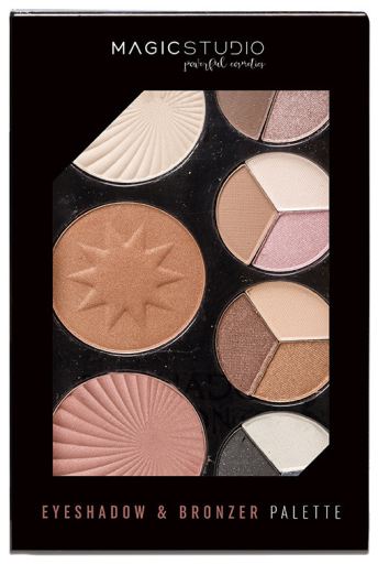 Magic Studio Schaduw en Bronzer Palet 23 gr